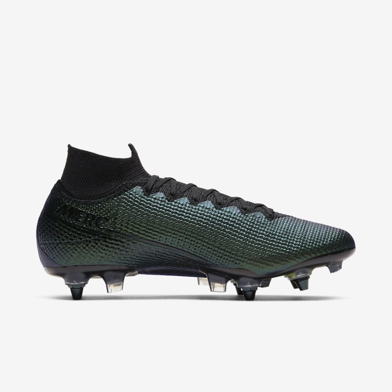 Nike Mercurial Superfly 7 Elite SG-PRO Anti-Clog Traction Fodboldsko Herre Sort | FF7165-346
