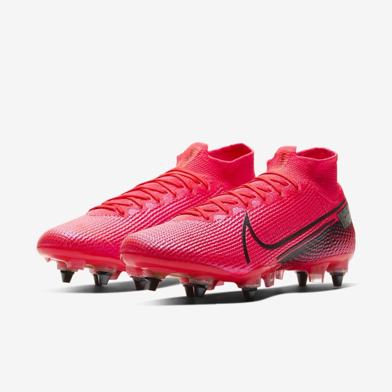 Nike Mercurial Superfly 7 Elite SG-PRO Anti-Clog Traction Fodboldsko Herre Rød | HP0937-778
