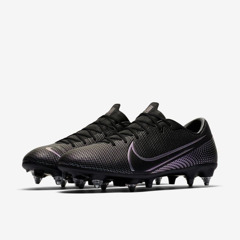 Nike Mercurial Vapor 13 Academy SG-PRO Anti-Clog Traction Fodboldsko Dame Sort | SD3359-167