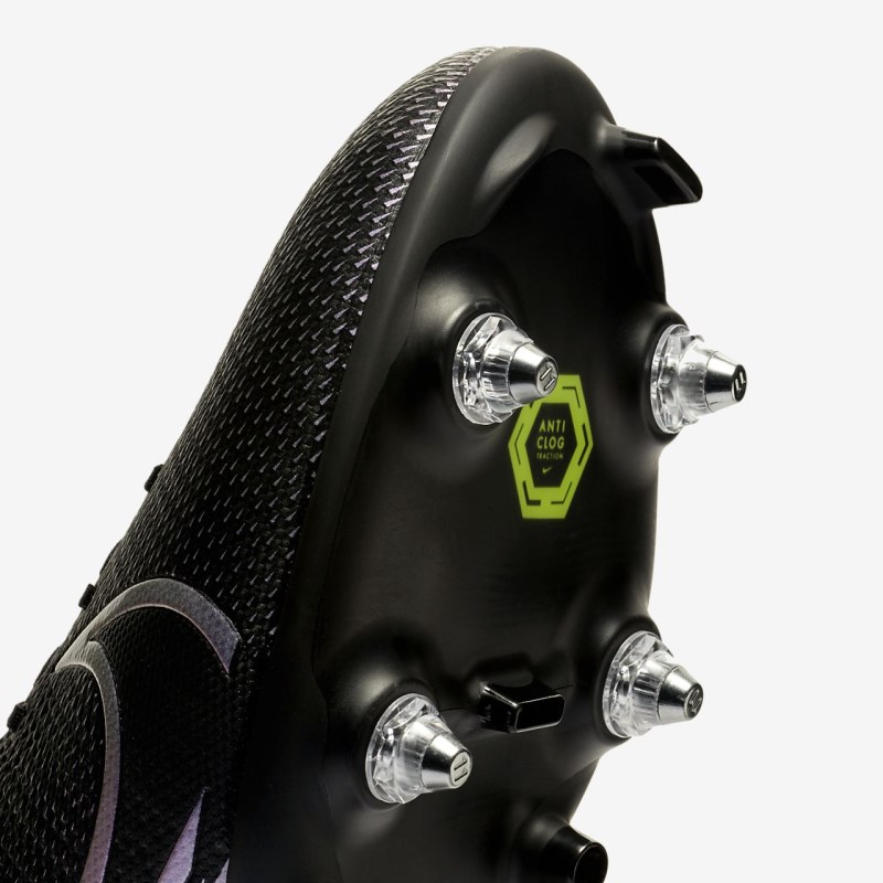 Nike Mercurial Vapor 13 Academy SG-PRO Anti-Clog Traction Fodboldsko Dame Sort | SD3359-167