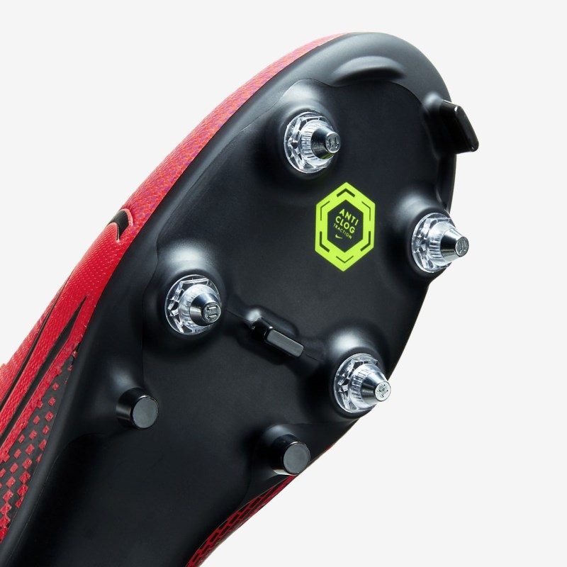 Nike Mercurial Vapor 13 Academy SG-PRO Anti-Clog Traction Fodboldsko Herre Rød | XY8707-428