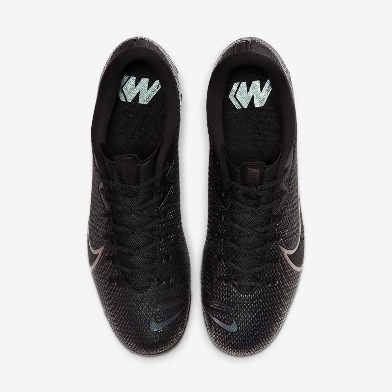 Nike Mercurial Vapor 13 Academy TF Fodboldsko Dame Sort | YW7521-725