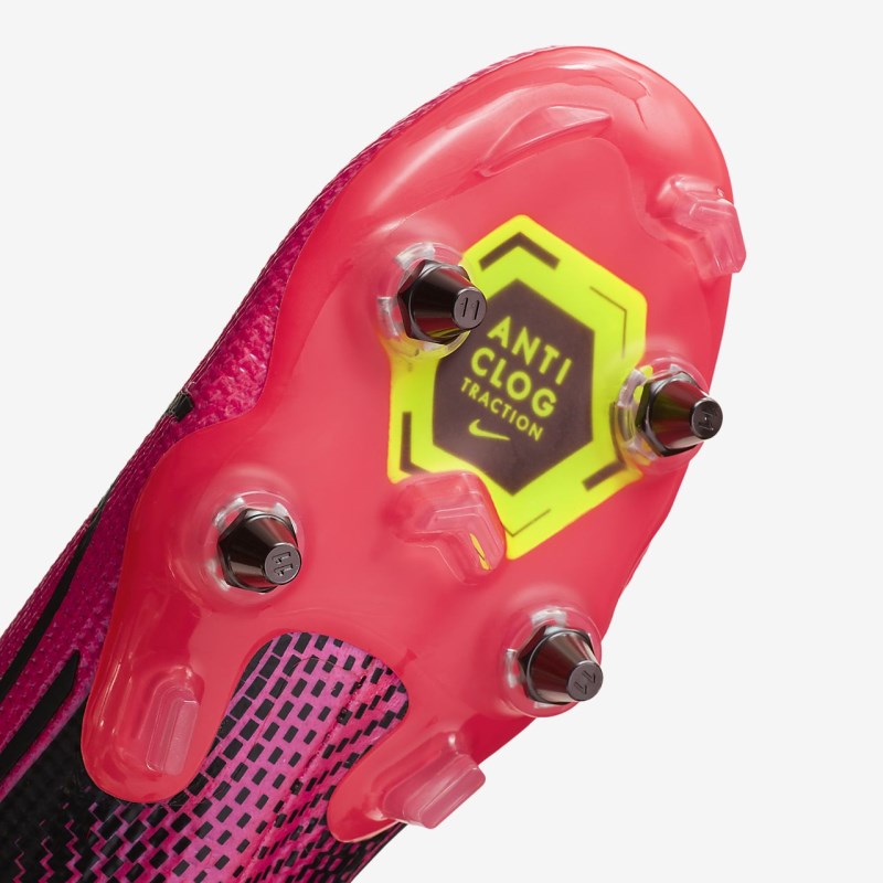 Nike Mercurial Vapor 13 Elite SG-PRO Anti-Clog Traction Fodboldsko Dame Rød | DE2092-310