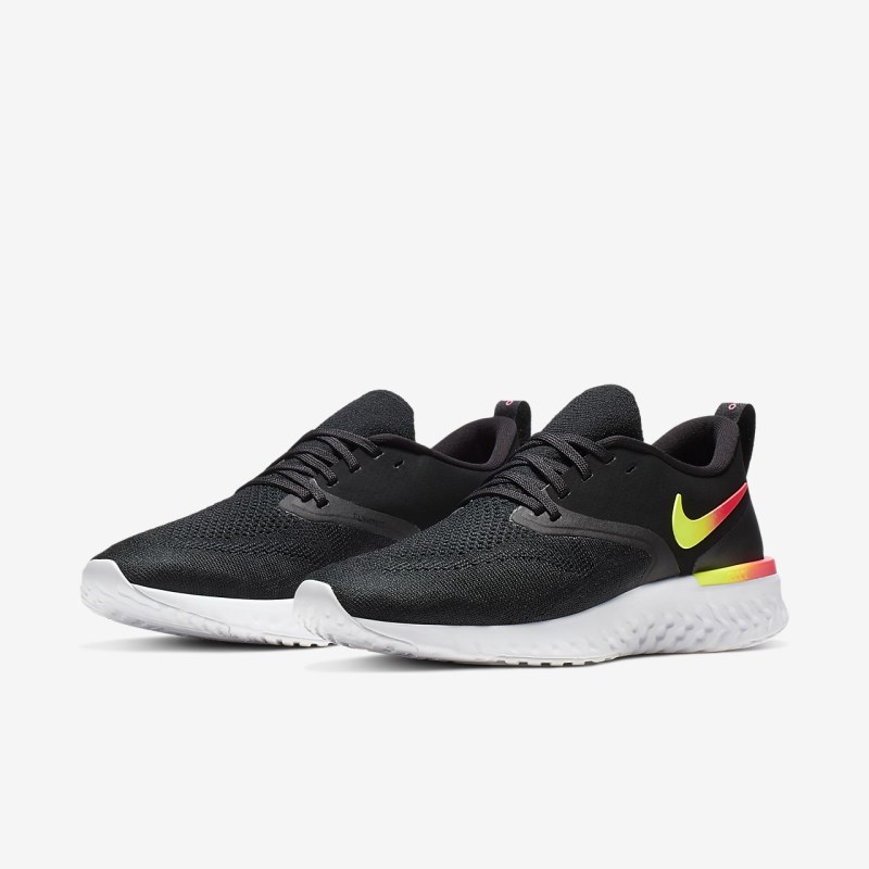 Nike Odyssey React Flyknit 2 Løbesko Dame Sort | NG8729-183