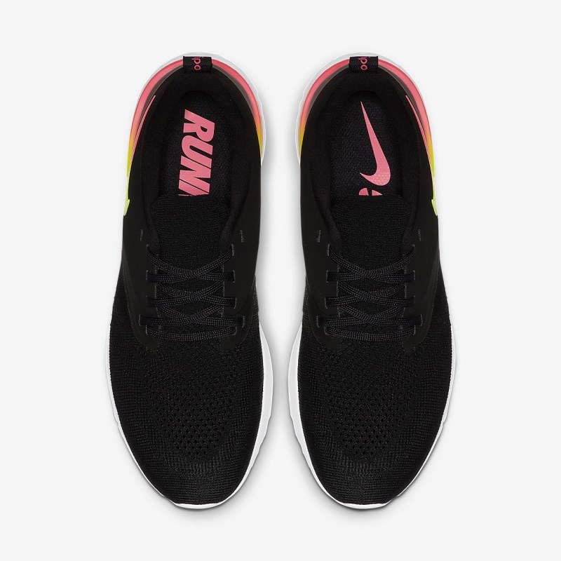 Nike Odyssey React Flyknit 2 Løbesko Dame Sort | NG8729-183