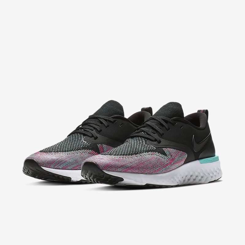 Nike Odyssey React Flyknit 2 Løbesko Dame Sort | ZI5803-918