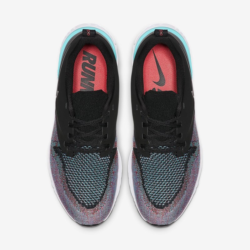 Nike Odyssey React Flyknit 2 Løbesko Dame Sort | ZI5803-918