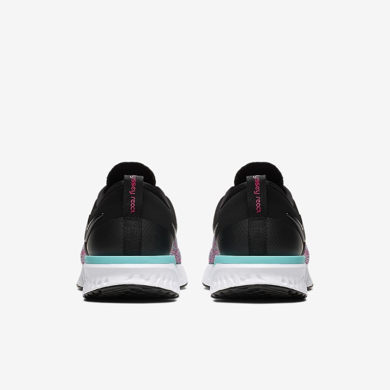 Nike Odyssey React Flyknit 2 Løbesko Dame Sort | ZI5803-918