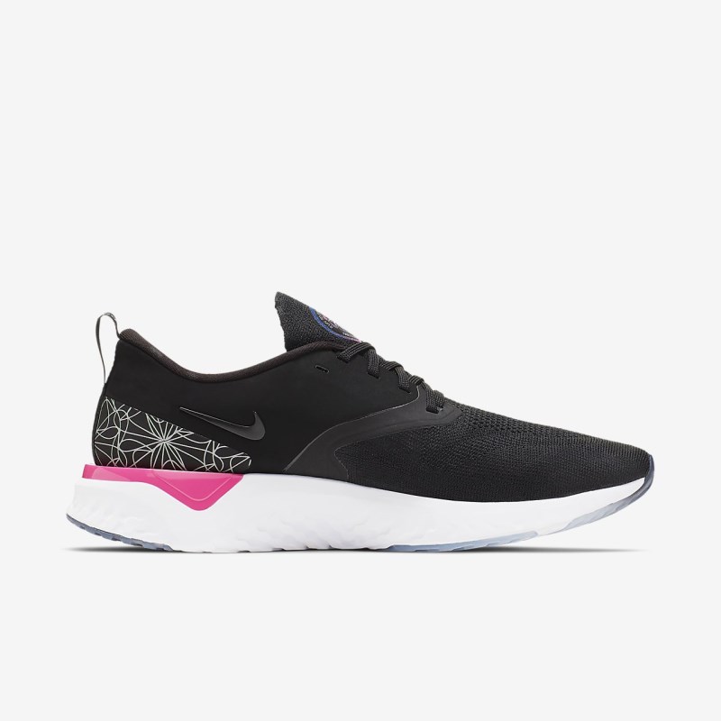 Nike Odyssey React Flyknit 2 Løbesko Herre Sort | UQ9709-588
