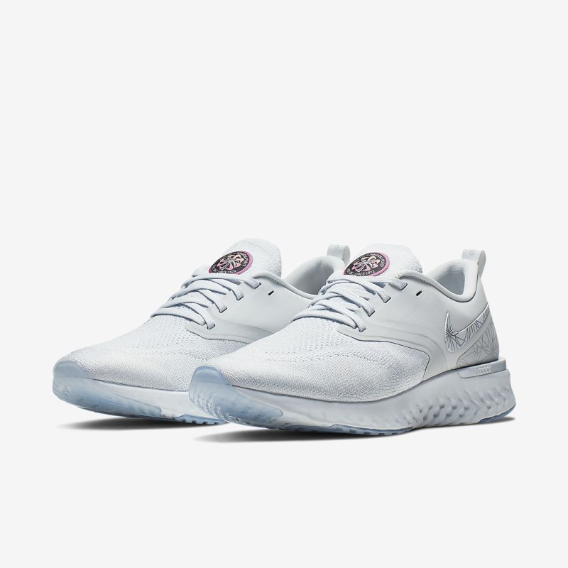 Nike Odyssey React Flyknit 2 Løbesko Herre Hvide | YX8243-990