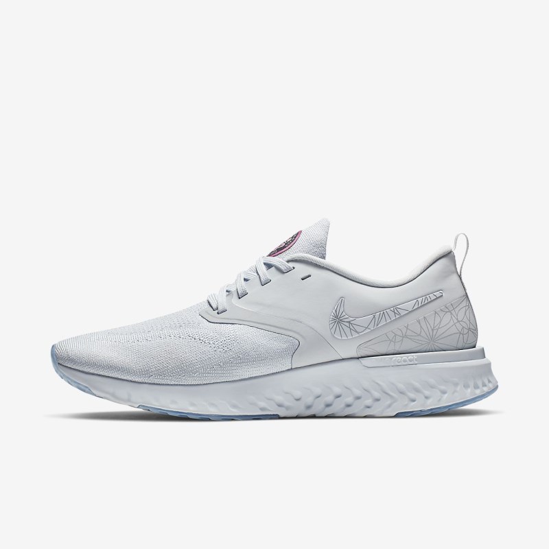 Nike Odyssey React Flyknit 2 Løbesko Herre Hvide | YX8243-990