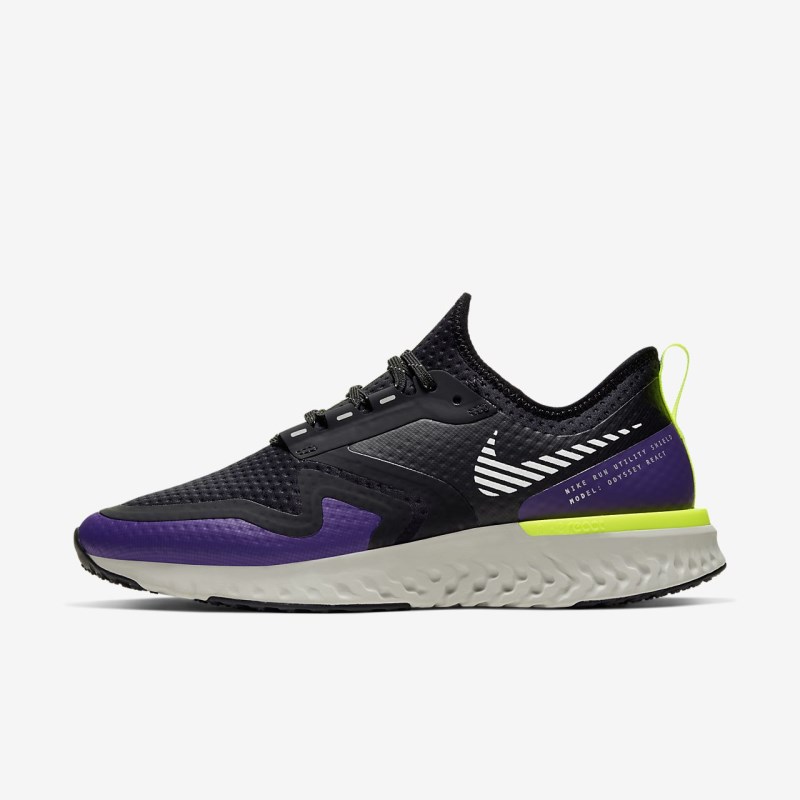 Nike Odyssey React Shield 2 Løbesko Dame Sort | VZ5509-344