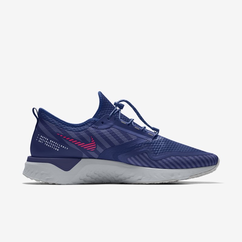 Nike Odyssey React Shield Løbesko Dame Blå | PL7110-682