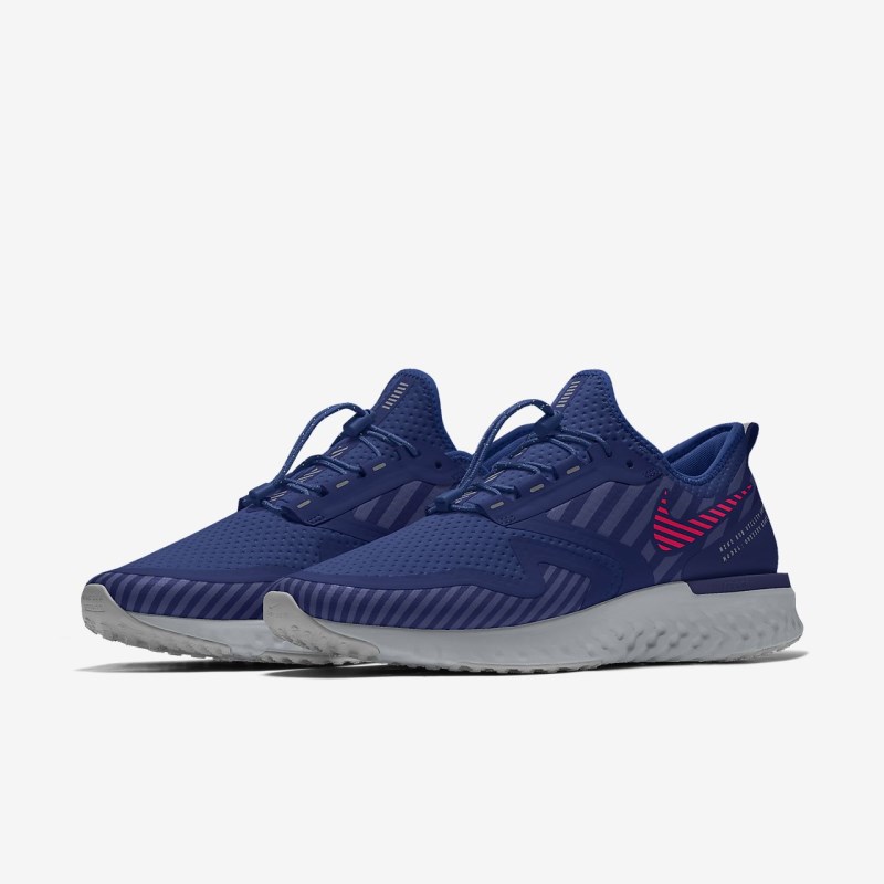 Nike Odyssey React Shield Løbesko Dame Blå | PL7110-682