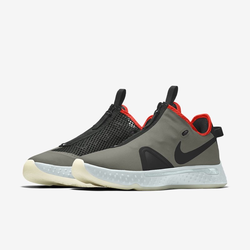 Nike PG 4 Basketball Sko Herre Grå | YM2341-382