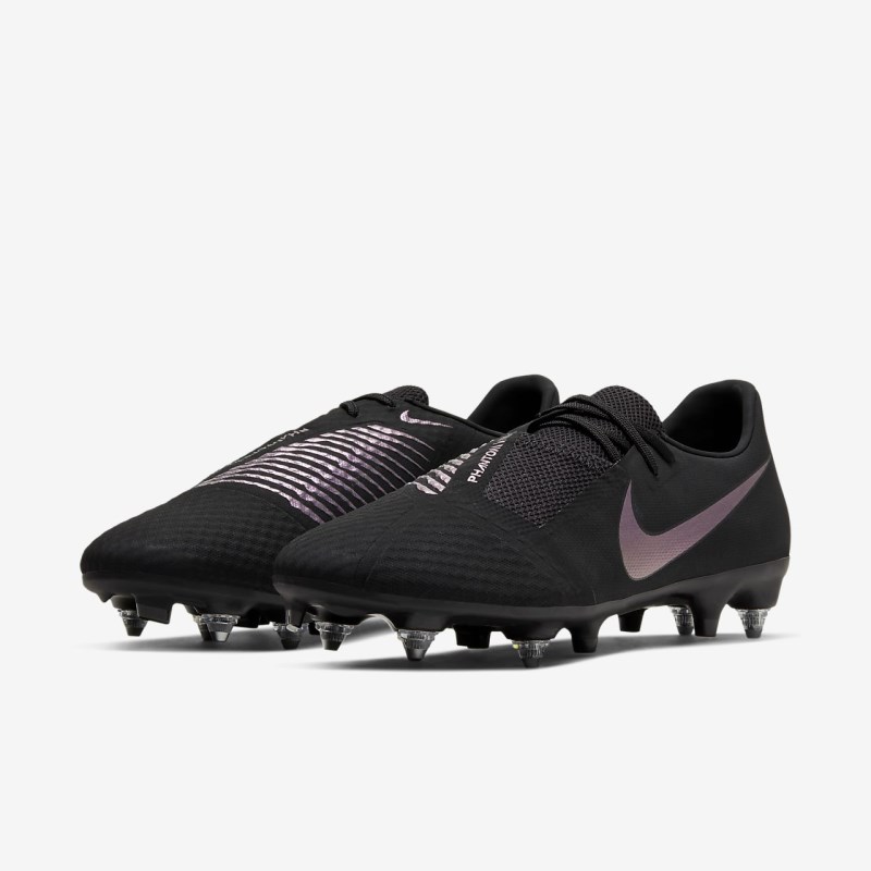 Nike PhantomVNM Academy SG-Pro Anti-Clog Traction Fodboldsko Herre Sort | EE6632-858