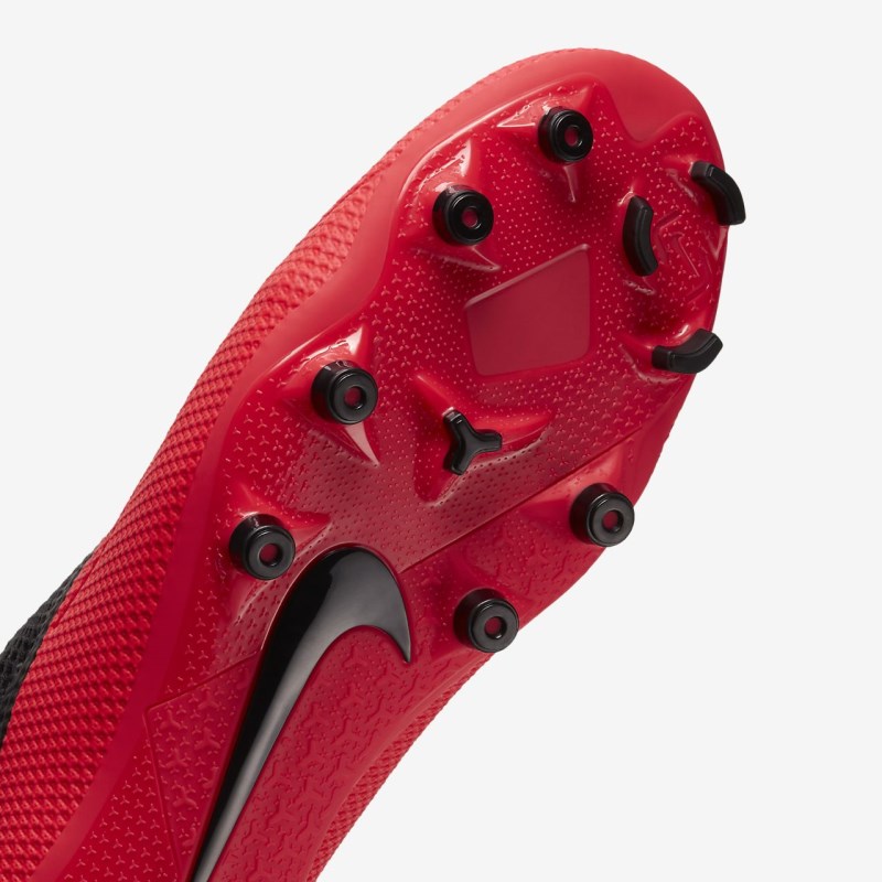 Nike Phantom Vision 2 Academy Dynamic Fit MG Fodboldsko Dame Rød | BU6637-466