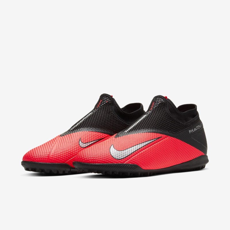 Nike Phantom Vision 2 Academy Dynamic Fit TF Fodboldsko Dame Rød | GF6133-618