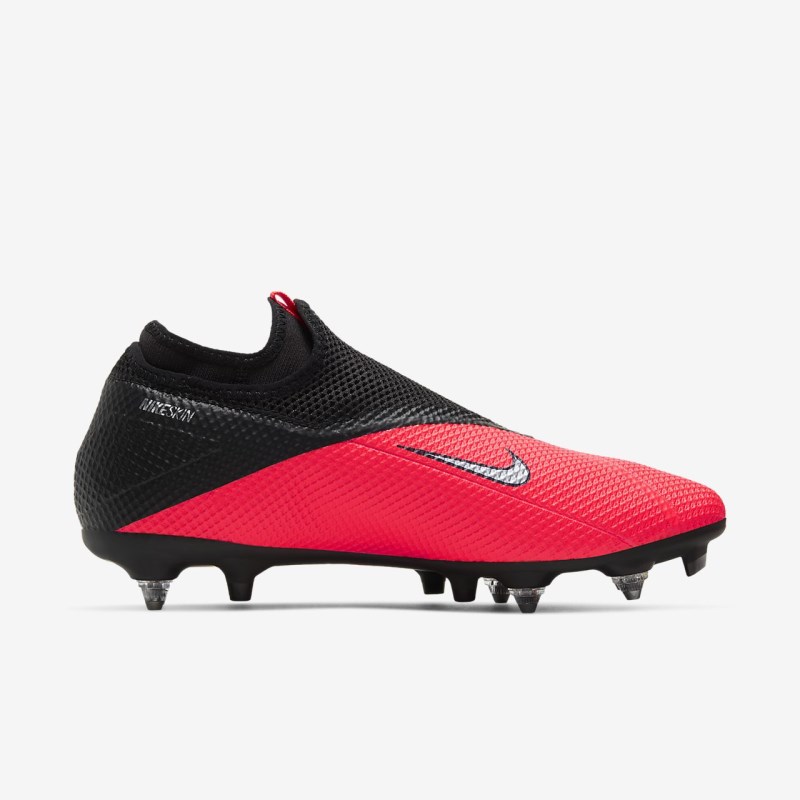 Nike Phantom Vision 2 Academy Dynamic Fit SG-PRO Anti-Clog Traction Fodboldsko Dame Rød | PF5269-224