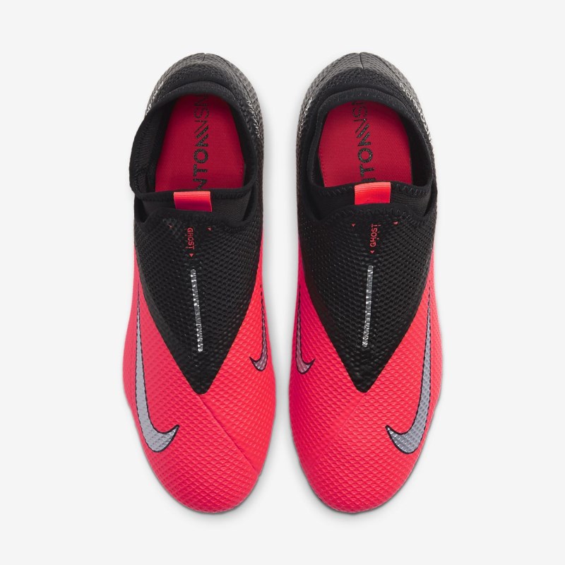 Nike Phantom Vision 2 Academy Dynamic Fit SG-PRO Anti-Clog Traction Fodboldsko Dame Rød | PF5269-224