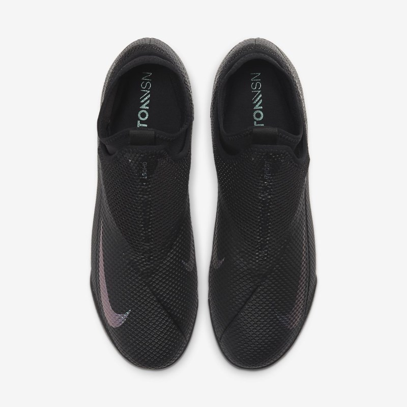 Nike Phantom Vision 2 Academy Dynamic Fit TF Fodboldsko Dame Sort | SD8780-553