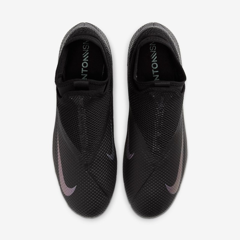 Nike Phantom Vision 2 Academy Dynamic Fit SG-PRO Anti-Clog Traction Fodboldsko Dame Sort | TM7897-080