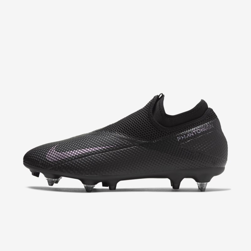 Nike Phantom Vision 2 Academy Dynamic Fit SG-PRO Anti-Clog Traction Fodboldsko Dame Sort | TM7897-080