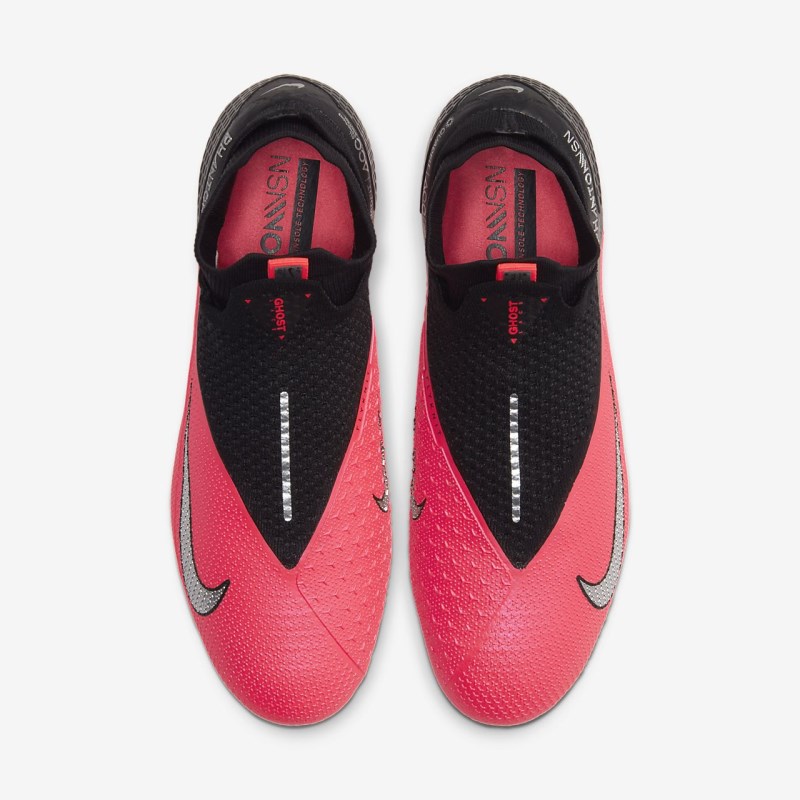 Nike Phantom Vision 2 Elite Dynamic Fit SG-PRO Anti-Clog Traction Fodboldsko Dame Rød | KZ3176-960