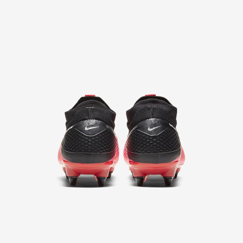 Nike Phantom Vision 2 Elite Dynamic Fit SG-PRO Anti-Clog Traction Fodboldsko Dame Rød | KZ3176-960