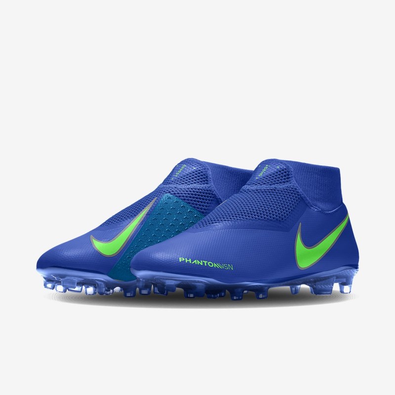 Nike Phantom Vision Academy Fodboldsko Dame Blå | BR0081-661