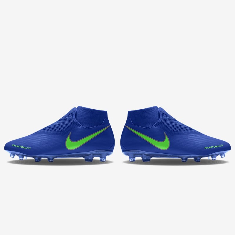 Nike Phantom Vision Academy Fodboldsko Dame Blå | BR0081-661