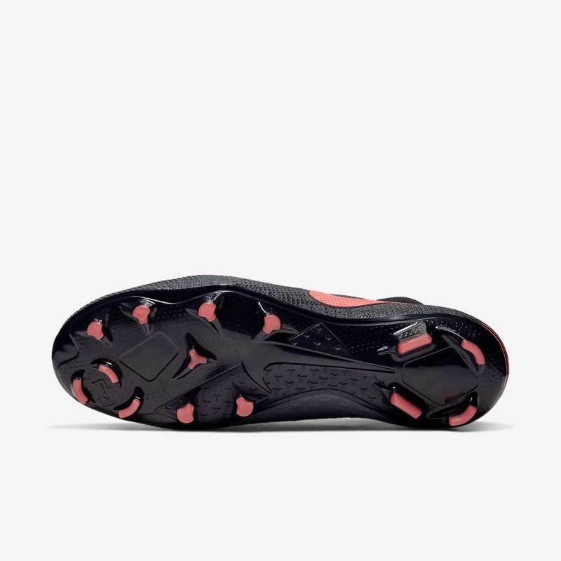 Nike Phantom Vision Elite Dynamic Fit FG Fodboldsko Dame MørkeGrå | TG0579-518