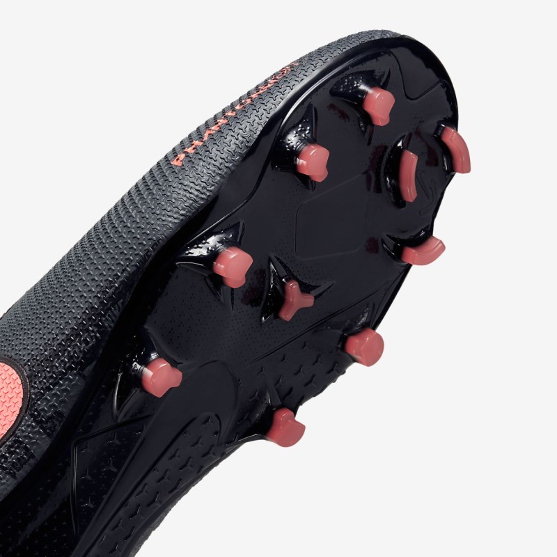 Nike Phantom Vision Elite Dynamic Fit FG Fodboldsko Dame MørkeGrå | TG0579-518