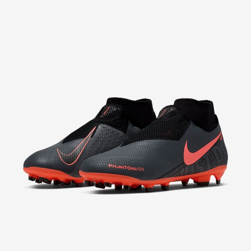 Nike Phantom Vision Pro Dynamic Fit FG Fodboldsko Herre MørkeGrå | BX9361-141