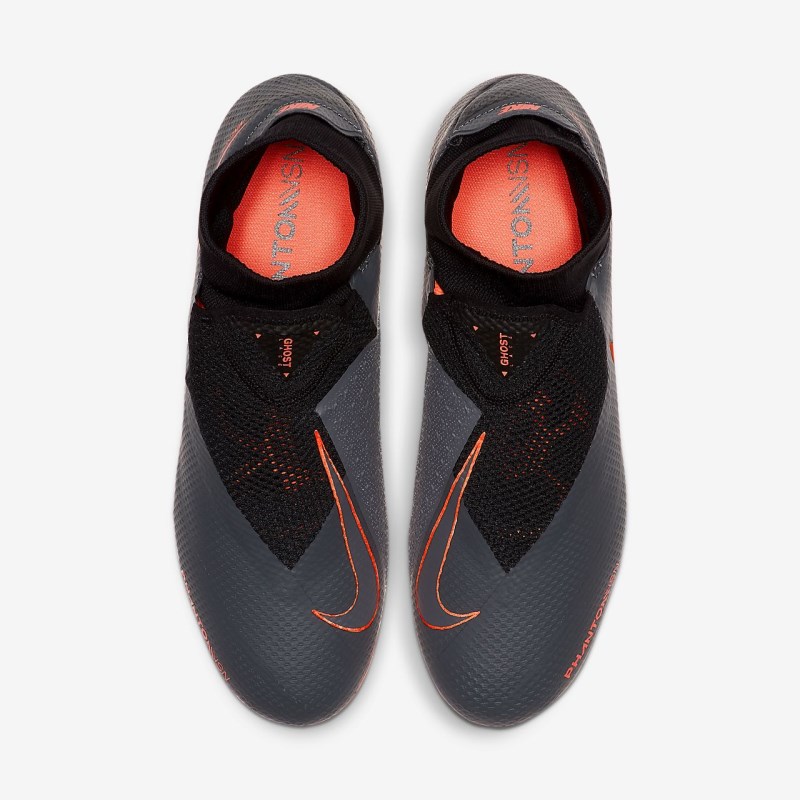 Nike Phantom Vision Pro Dynamic Fit FG Fodboldsko Herre MørkeGrå | BX9361-141