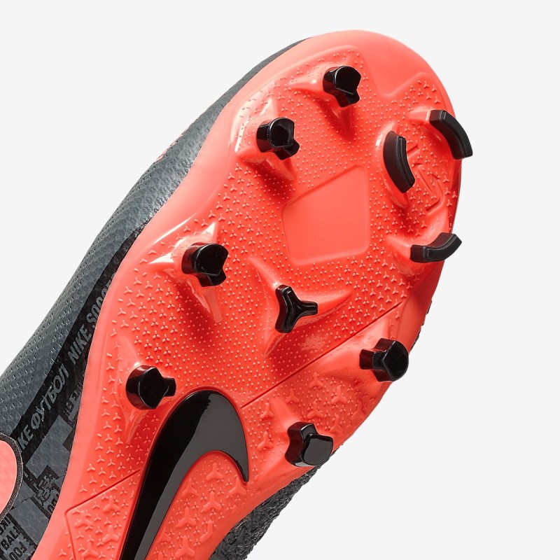 Nike Phantom Vision Pro Dynamic Fit FG Fodboldsko Dame MørkeGrå | JL1368-990
