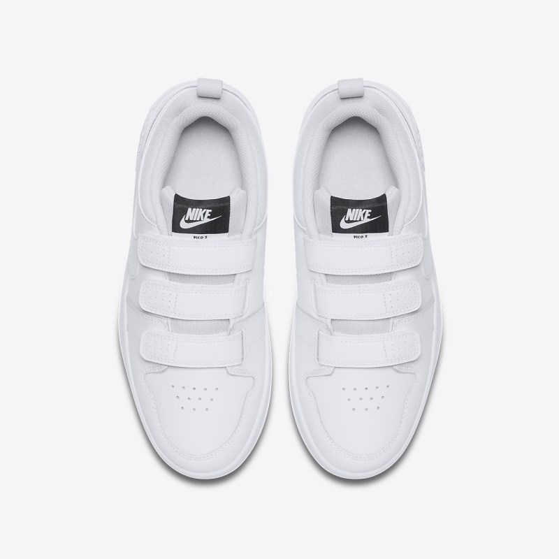 Nike Pico 5 Tennissko Børn Hvide | TG0352-949