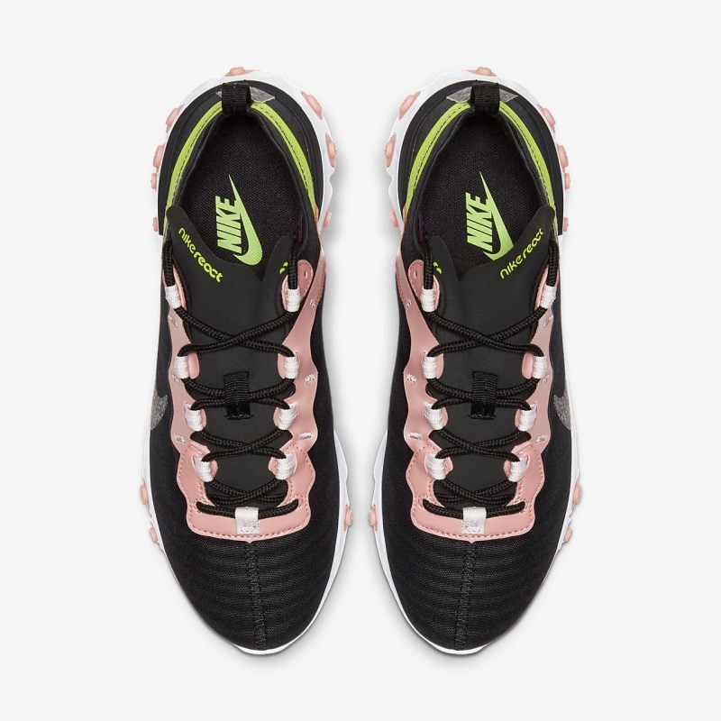 Nike React Element 55 Premium Sneakers Dame Sort | VM1636-258