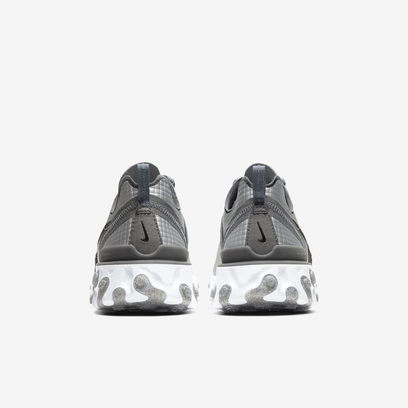 Nike React Element 55 Premium Sneakers Herre Sølv | LE9396-790