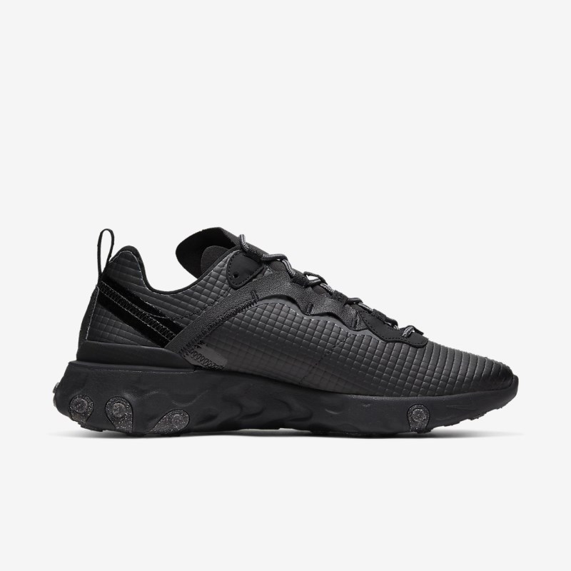 Nike React Element 55 Premium Sneakers Herre Sort | PW2701-549