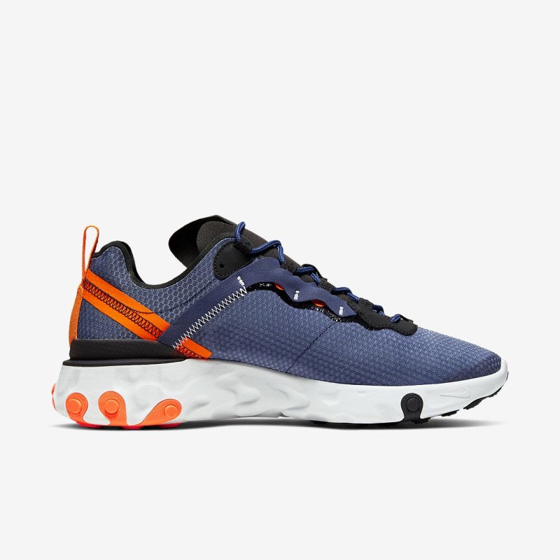 Nike React Element 55 SE Sneakers Herre MørkeBlå | PA8089-681