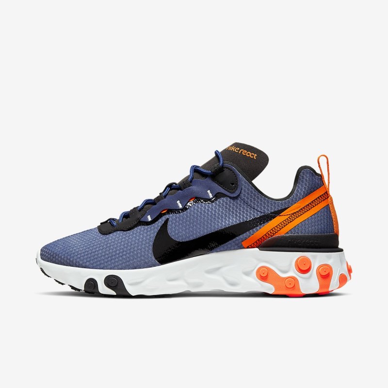 Nike React Element 55 SE Sneakers Herre MørkeBlå | PA8089-681