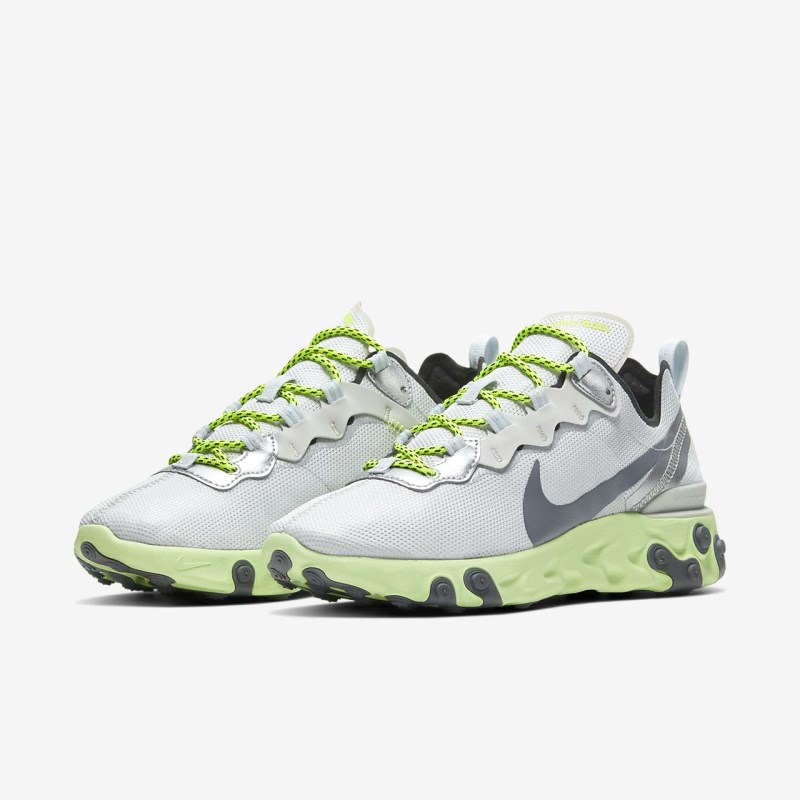 Nike React Element 55 Sneakers Dame Grå | XE9183-346