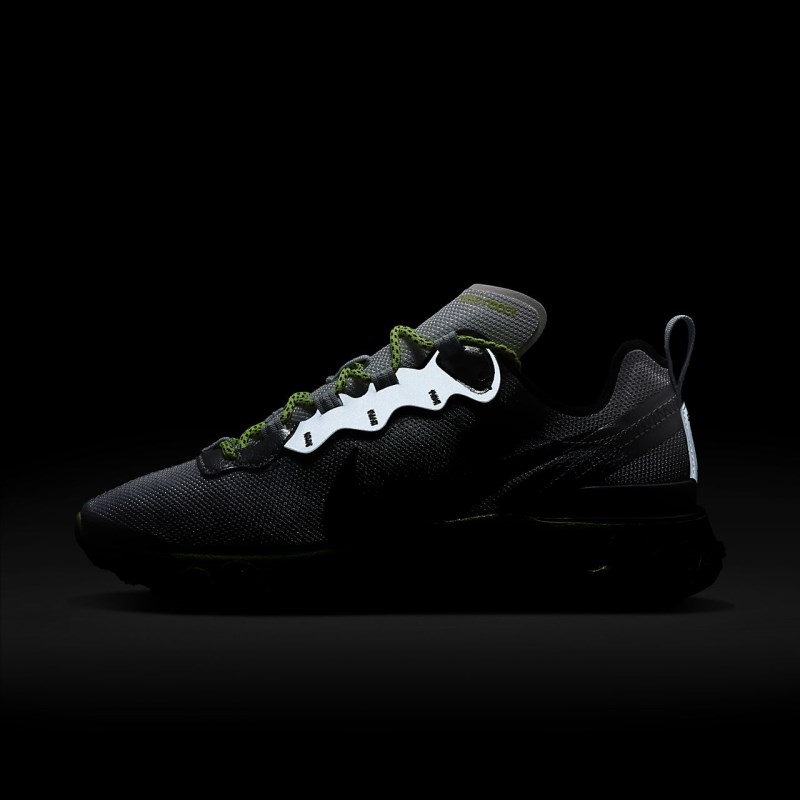 Nike React Element 55 Sneakers Dame Grå | XE9183-346