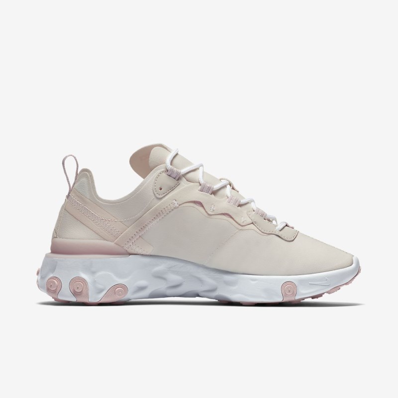 Nike React Element 55 Sneakers Dame Hvide | JQ7502-506
