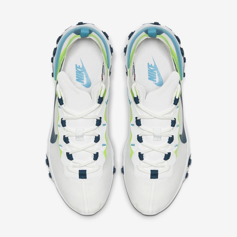 Nike React Element 55 Sneakers Dame Hvide | QL7743-641