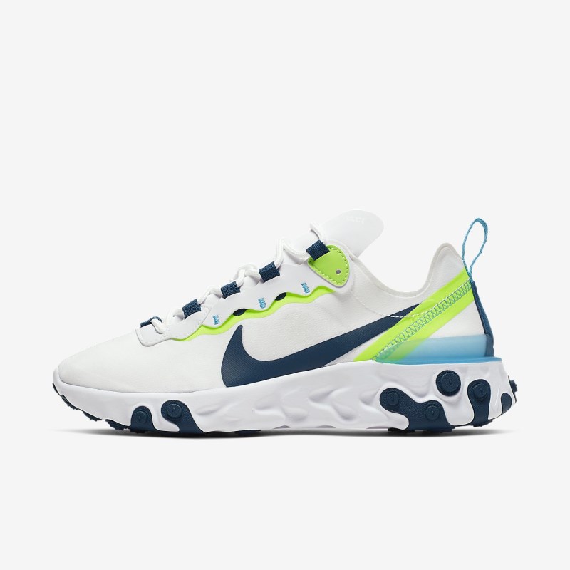 Nike React Element 55 Sneakers Dame Hvide | QL7743-641