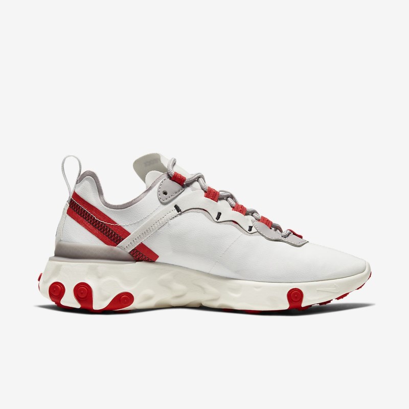 Nike React Element 55 Sneakers Dame Hvide | XB2993-051