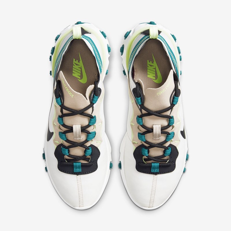 Nike React Element 55 Sneakers Dame Hvide | YE5165-321