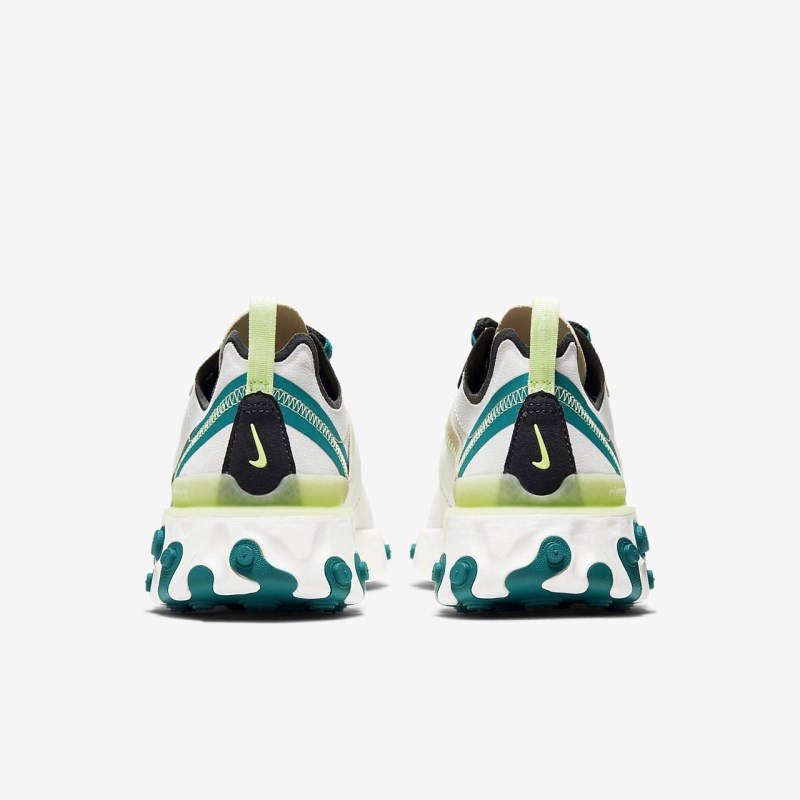 Nike React Element 55 Sneakers Dame Hvide | YE5165-321